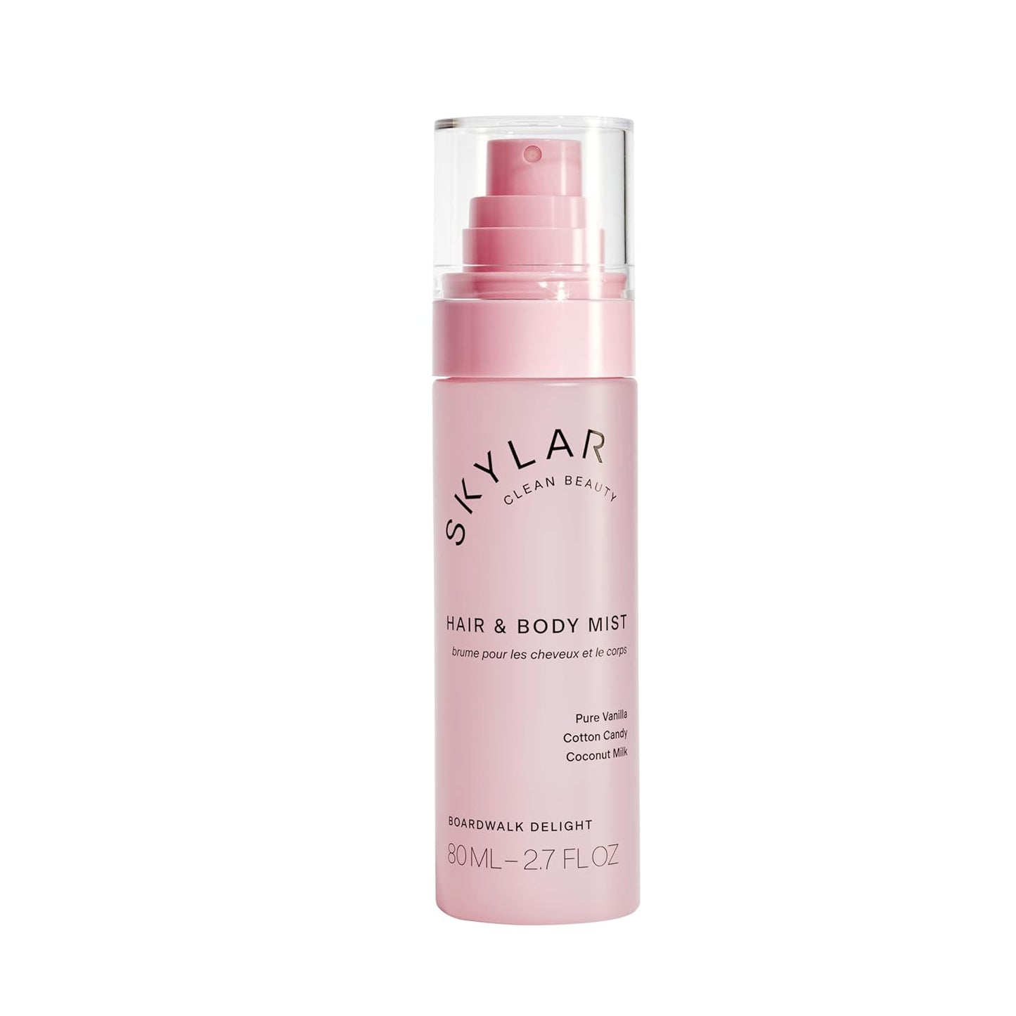 Skylar Boardwalk Delight Hair & Body Mist - Hypoallergenic Vegan Fragrance | 80 ML, 2.7 Fl Oz