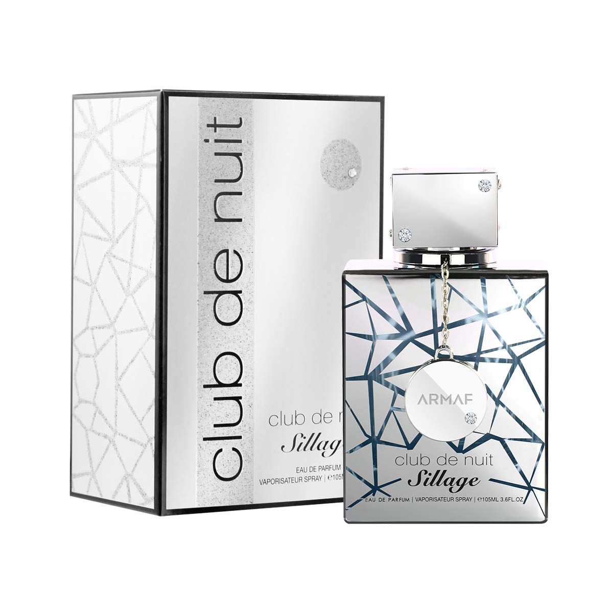 Armaf Club De Nuit Sillage Unisex Eau de Parfum Spray - 3.6 Ounce | Long-Lasting Fragrance