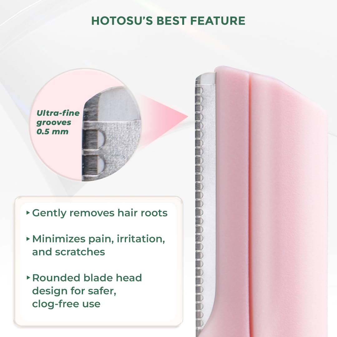 Face Razors for Women & Men Face Hair, Dermaplane Razor with Protective Cap, Womens Facial Razor for Peach Fuzz & Eyebrow Grooming, Ideal Travel Friendly Gift - 3pcs