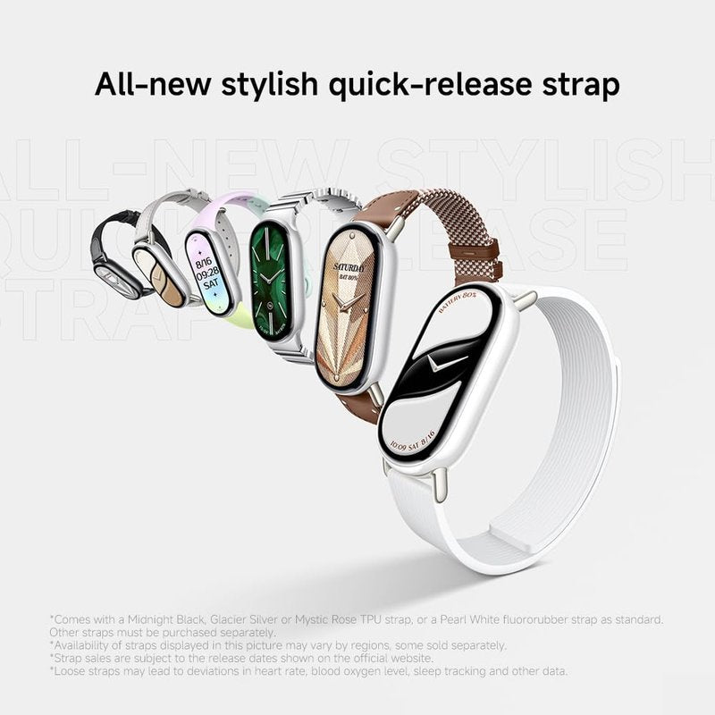 XIAOMI Mi Smart Band 10 (2025) Global Version - 1.72" AMOLED Display | 21 Days Battery Life | Touchscreen, Multi-Sport Tracker, Activity Tracker, Heart Rate Monitor | BT5.4 - (Midnight Black)