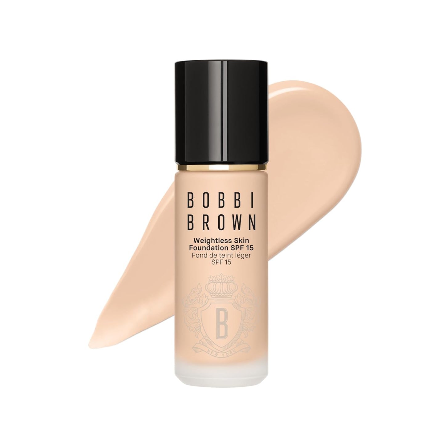 Bobbi Brown Weightless Skin Foundation SPF 15 - Oil-Control & 24-Hour Hydration | Natural Matte Finish, 1 Fl Oz