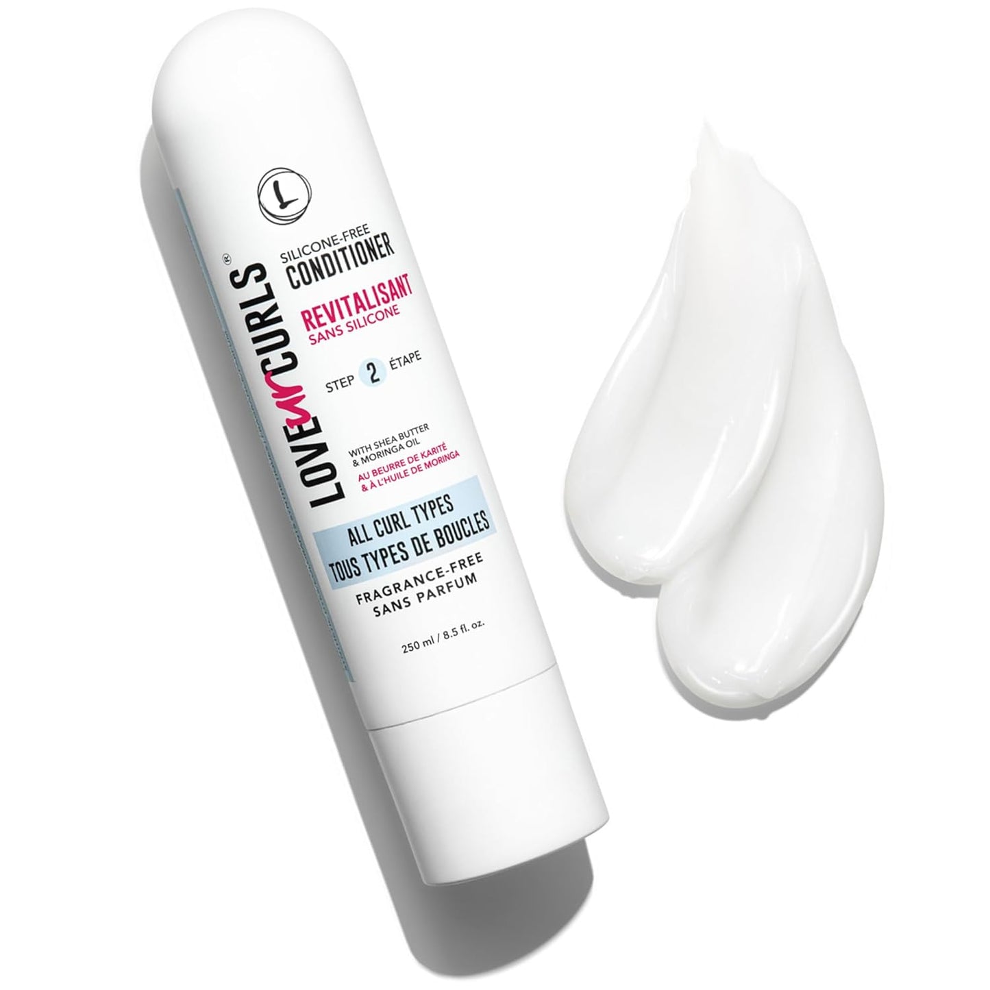 Fragrance-Free Conditioner for Curly, Wavy & Kinky-Coily Hair - Hydrating & Detangling | 250ml