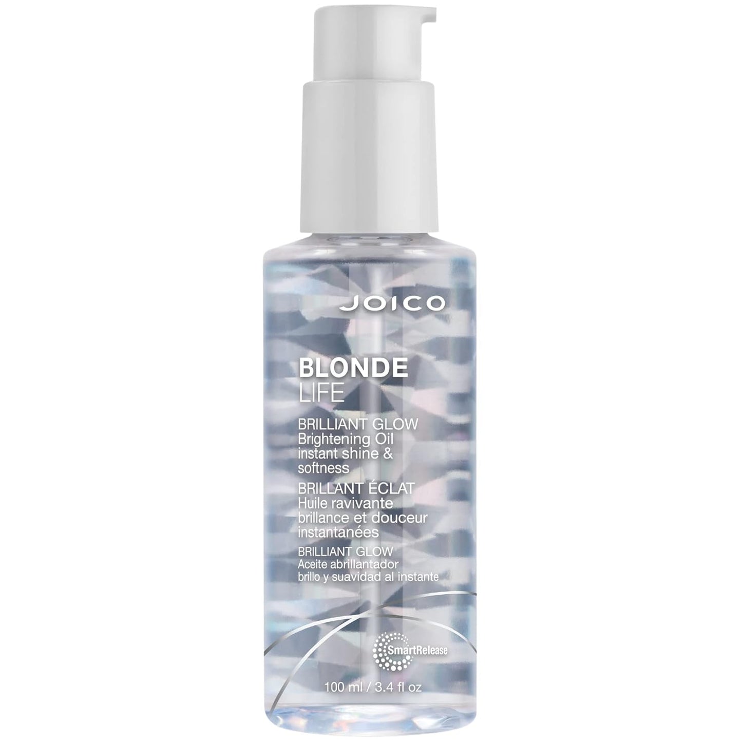 Joico Blonde Life Brilliant Glow Oil - Brightening Treatment for Blonde Hair | Tames Frizz & Boosts Shine