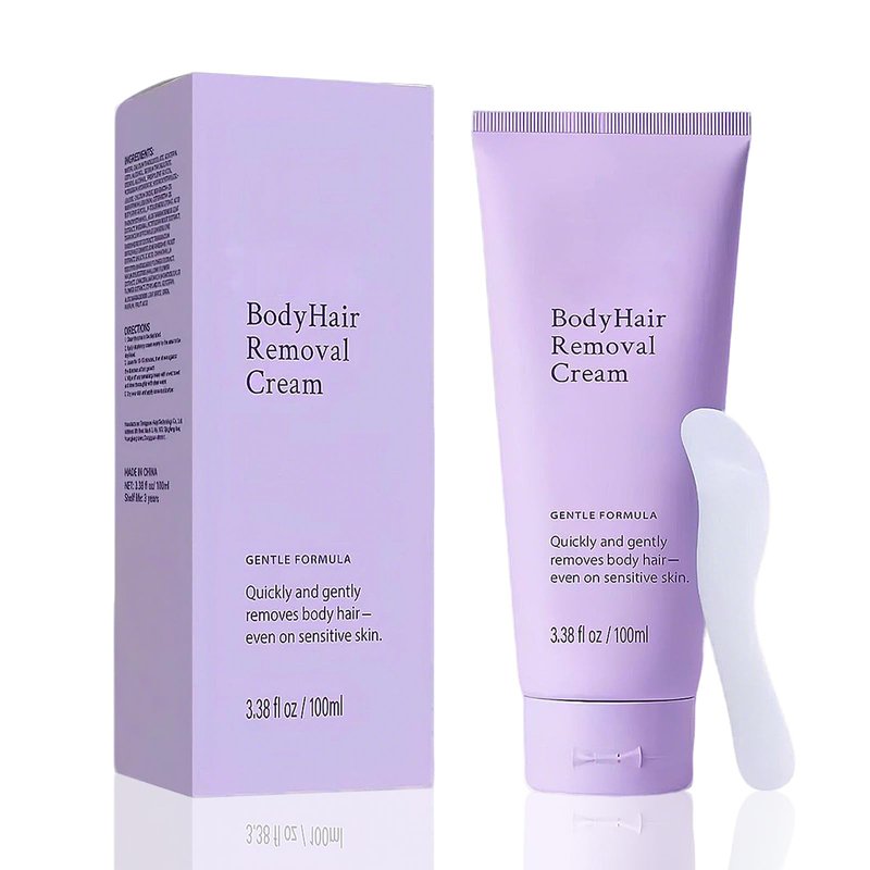 Hair Removal Cream for Women, Plant-Based Sensitive Skin Formula, Gentle and Effective Depilatory Formula for Legs, Arms, and Bikini Area (1)