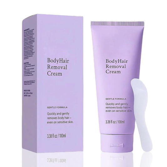 Hair Removal Cream for Women, Plant-Based Sensitive Skin Formula, Gentle and Effective Depilatory Formula for Legs, Arms, and Bikini Area (1)