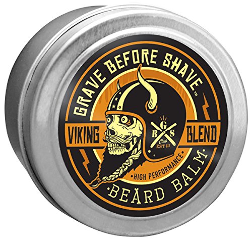 Grave Before Shave Viking Blend Beard Balm 2oz Unisex Grooming