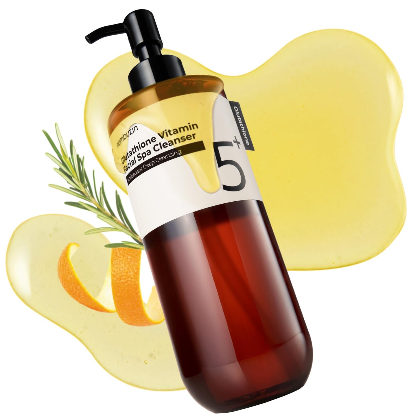 Numbuzin No.5 Cleansing Oil - Glutathione & Vitamin C for Pores, Sebum & Dark Spots | 6.76 fl oz