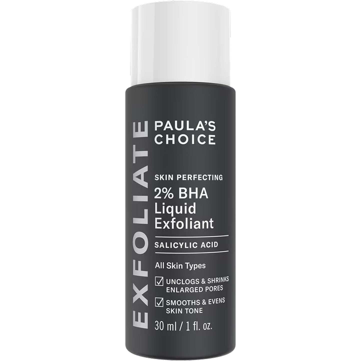 Paula's Choice 2% BHA Liquid Exfoliant - Salicylic Acid Facial Polish for Pores & Fine Lines | Fragrance-Free, 4 oz