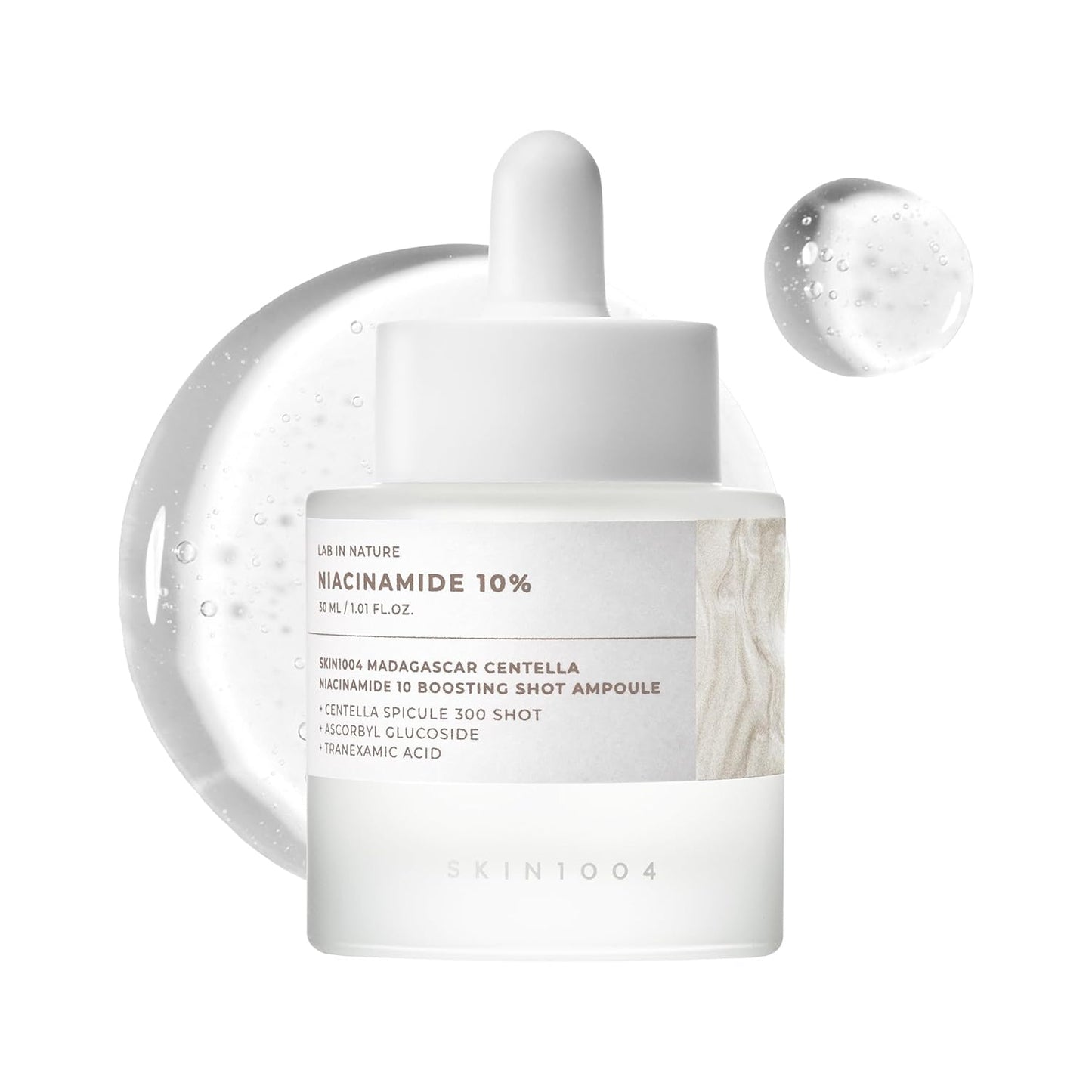 Azelaic Acid 10% Ampoule - Hydrating Face Serum for Blemish-Prone & Oily Skin | Redness Soothing with Centella, 1.01 fl. oz / 30ml