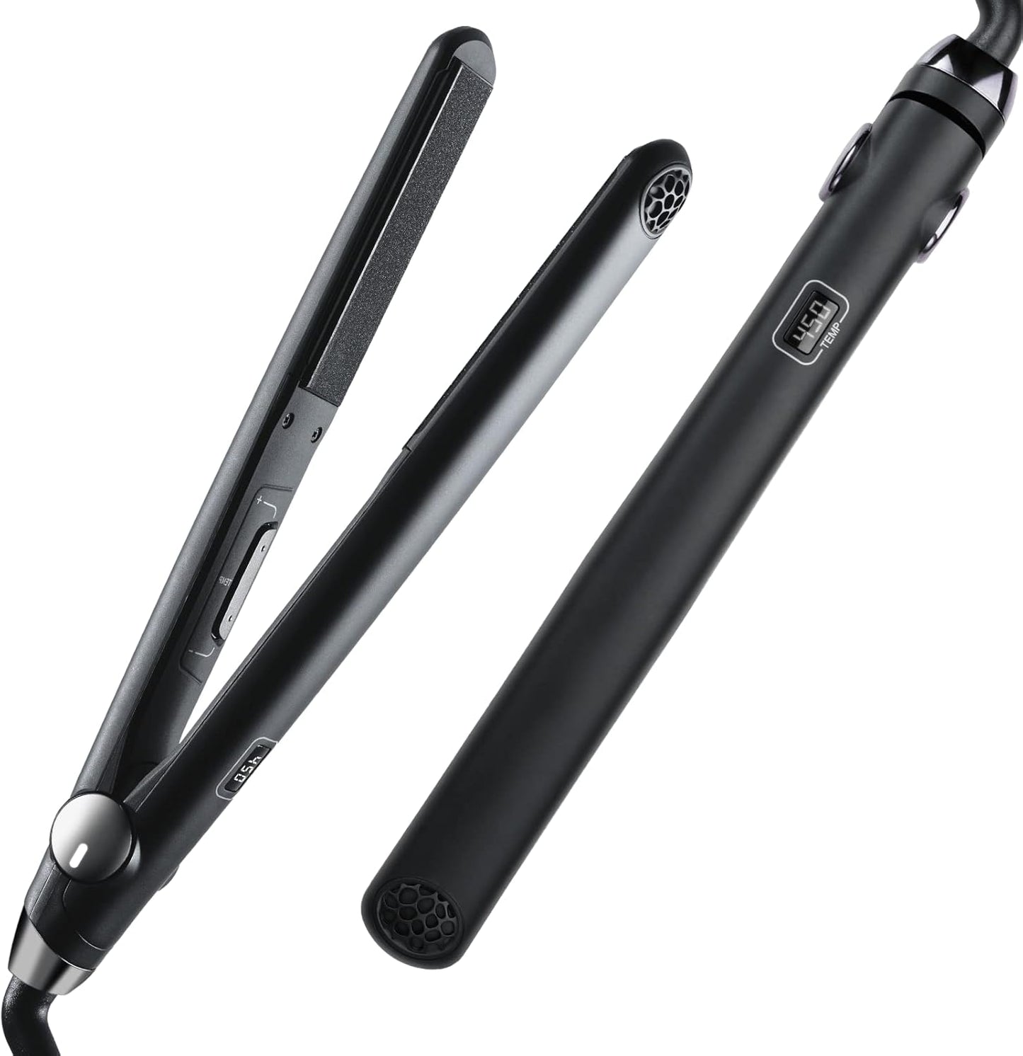 Tymo Sway Hair Straightener - 1 Inch Professional Flat Iron with 10s Fast Heating & 32 Adjustable Temp | Dual Voltage, Auto Shut Off