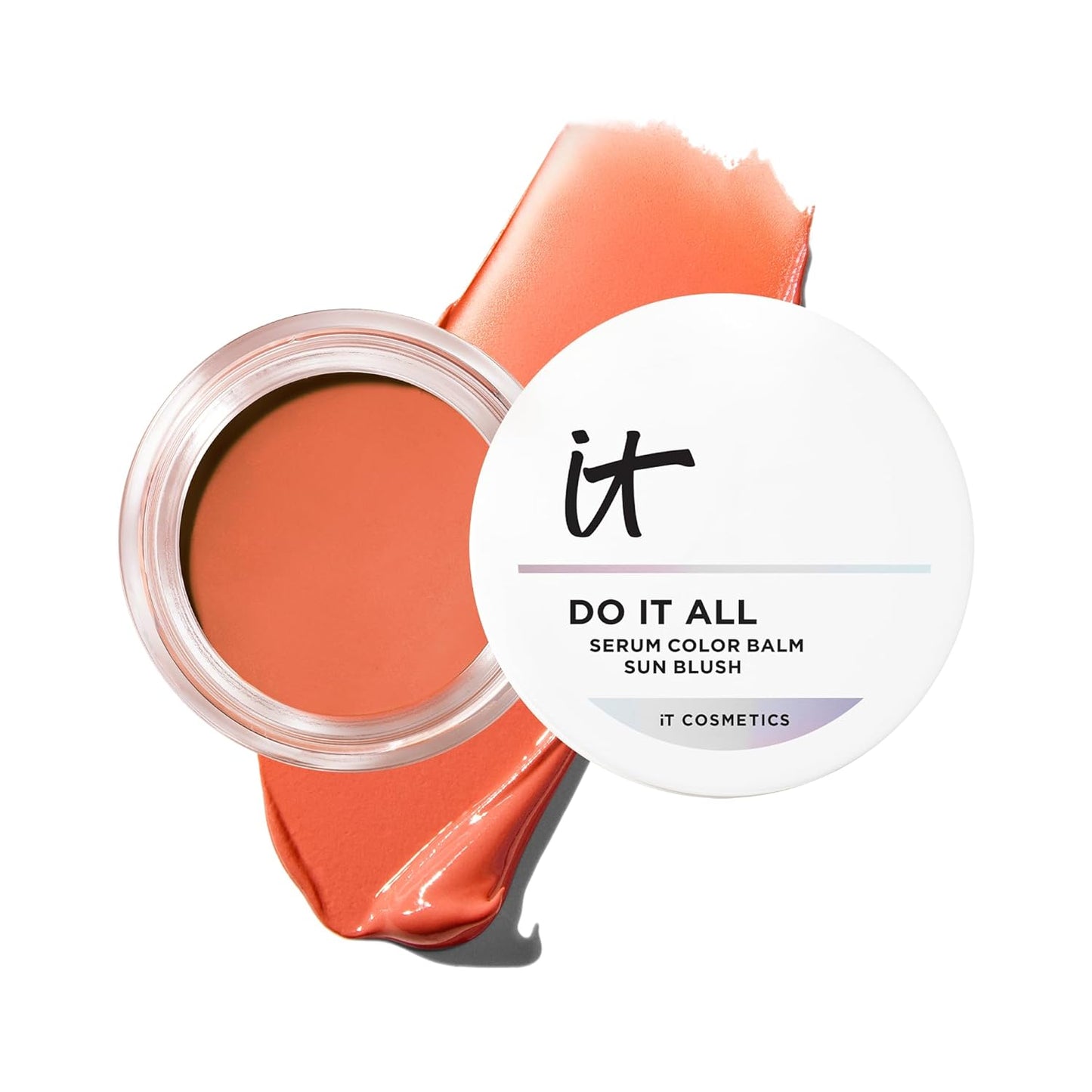 IT Cosmetics Do It All Serum Color Balm - Blendable Blush & Bronzer with Hyaluronic Acid | 0.63 oz