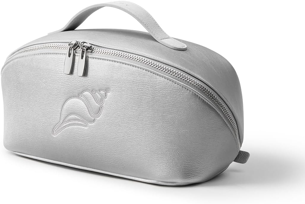 Travel Makeup Bag - Large Capacity Waterproof PU Leather Cosmetic Organizer for Skincare & Brushes | Portable Toiletry Bag