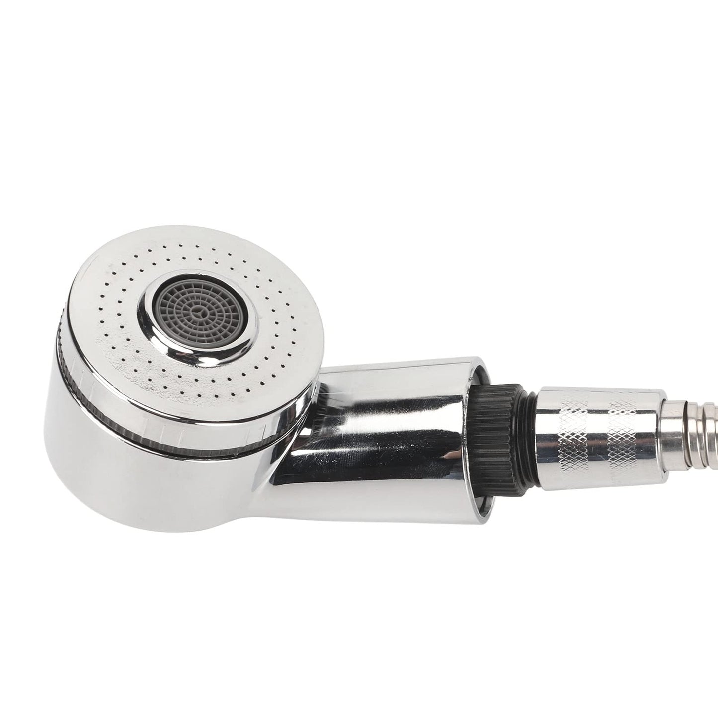 Salon Shampoo Sink Bowl Faucet and Sprayer Kit Ceramic Valve Sealing Hot Cold Shampoo Bed Faucet Sprayer Kit for Shampoo Bed Bowl Backwash Unit with Hose 1.2m