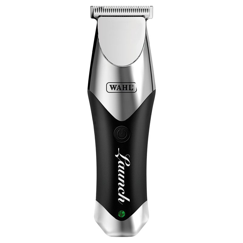 Wahl Professional Launch Trimmer, Cordless Compact 6000 RPM Rotary Motor, Wide Detachable T-Blade, 2 Hour Runtime