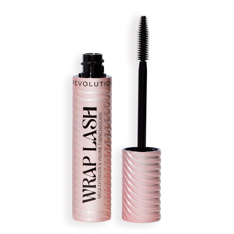Wrap Lash Tubing Mascara - Smudge-Proof & Water-Resistant, Vegan & Cruelty-Free | Black, 0.28 fl oz