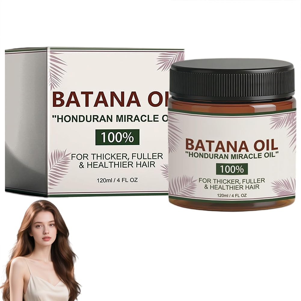 Batana Oil for Hair Growth - Organic Natural Oil for Thicker, Stronger Hair | 4 Fl Oz