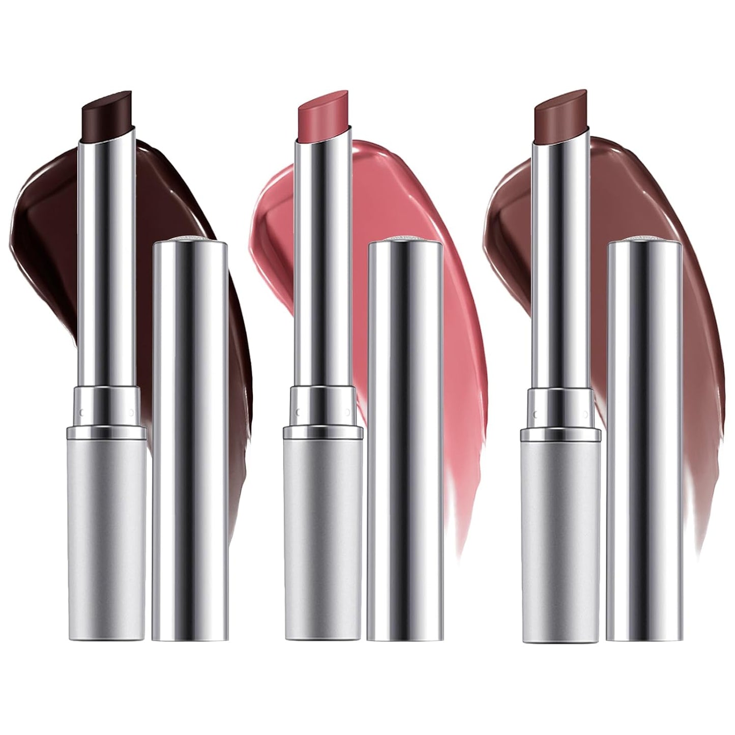 Erinde Honey Lipstick Tinted Lip Balm - Sheer Hydrating Formula for All Skin Tones | Moisturizing Black Cherry Tint (3PCS)