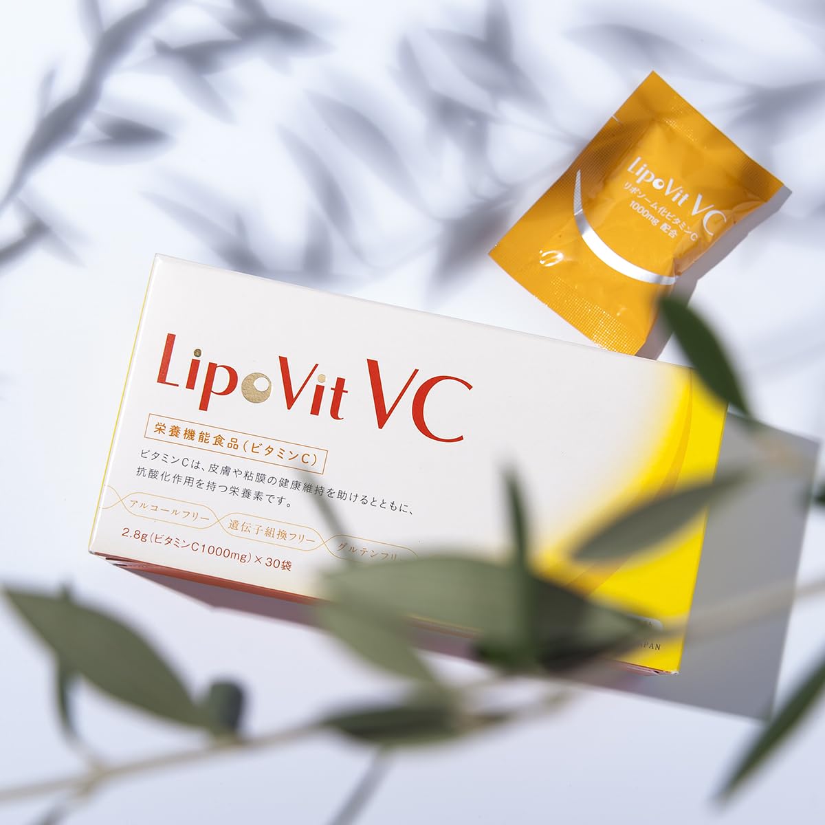 LipoVit VC/Liposomal Vitamin C/Japan Made/Vitamin C 100omg per Sachet