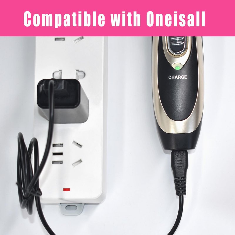 Universal Hair Clipper Charger Cord, Replacement Charger for Various Electric Hair Clipper, Shavers, Razors,Trimmer, Pet Clipper-Fit SUPRENT Clippers,Fit Ceenwes Trimmer,fit oneisall Dog Clippers etc