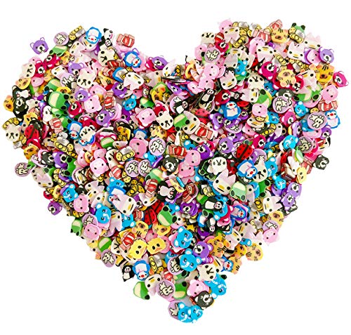 Polymer Fruit Nail Art Slices - 3000 PCS Colorful Designs