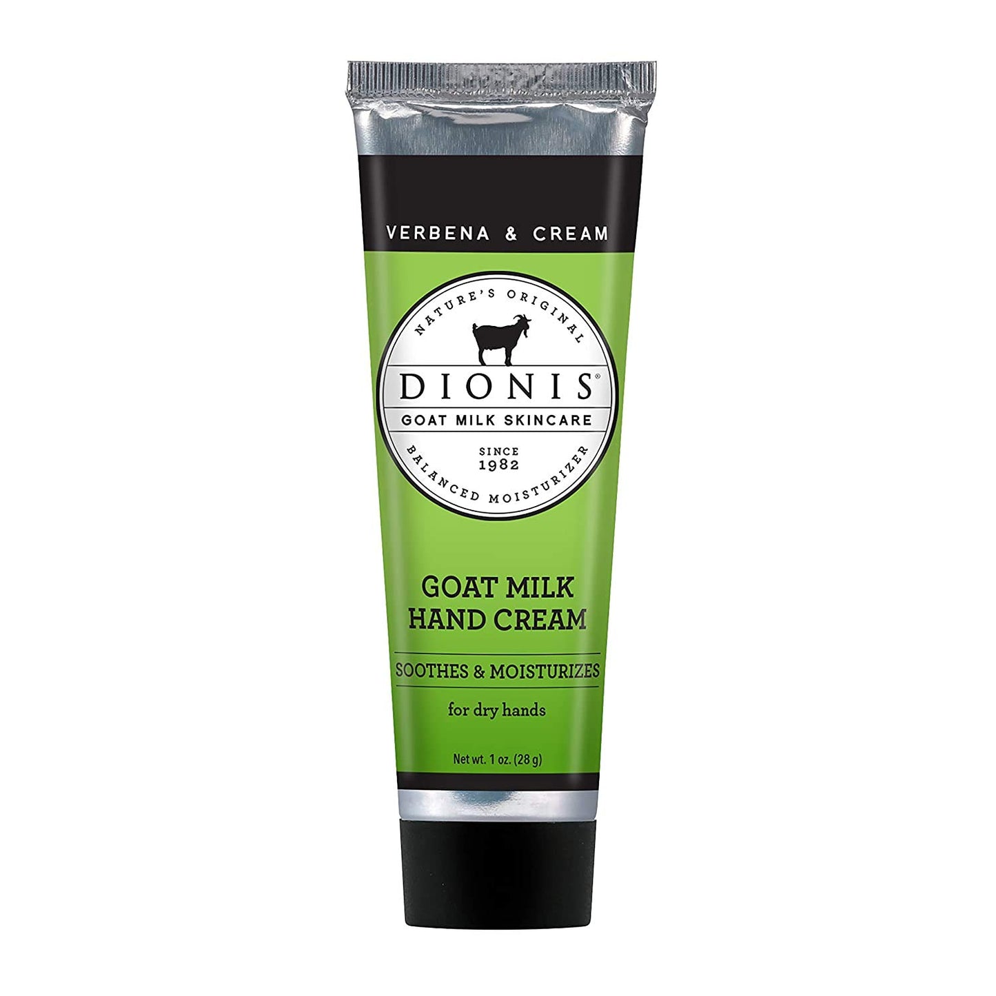 Dionis - Goat Milk Skincare Verbena and Cream Scented Hand Cream (1 oz) - Made in the USA - Cruelty-free and Paraben-free