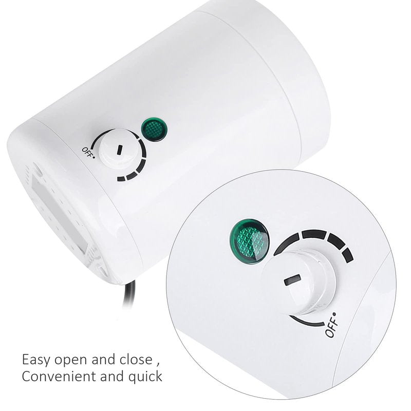 Sunicon Mini Hair Removal Wax Hot Machine, with 6 Gears Temperature Adjustment Mini Wax Heater, Multi Purpose Wax Machine, Hair Removal Paraffin Wax Machine for Men Women, Wax Warmer(US Plug)