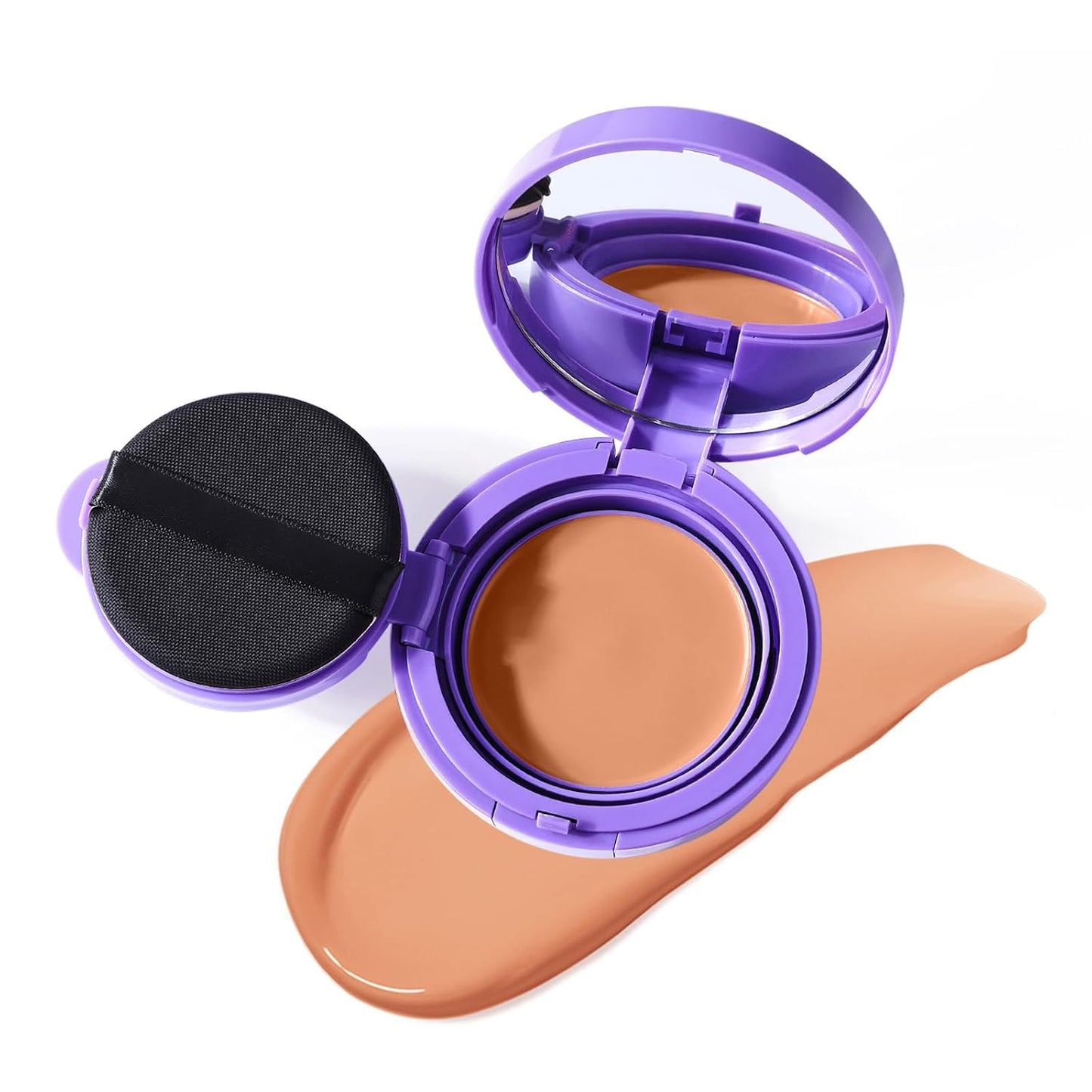 Balm Foundation for Mature Skin - Hydrating, Buildable Coverage | Blurs Fine Lines & Smooths Texture (Light, 1)