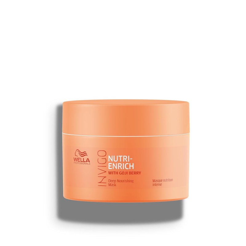 Wella Professionals Invigo Nutri-Enrich Mask - Deep Nourishing Treatment for Dry, Damaged Hair | 8.4 oz