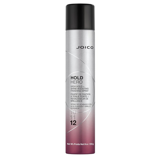 Joico Hold Hero Finishing Spray - High Hold & Shine Boost | Protects Against Heat & Humidity | 7-Day Hold