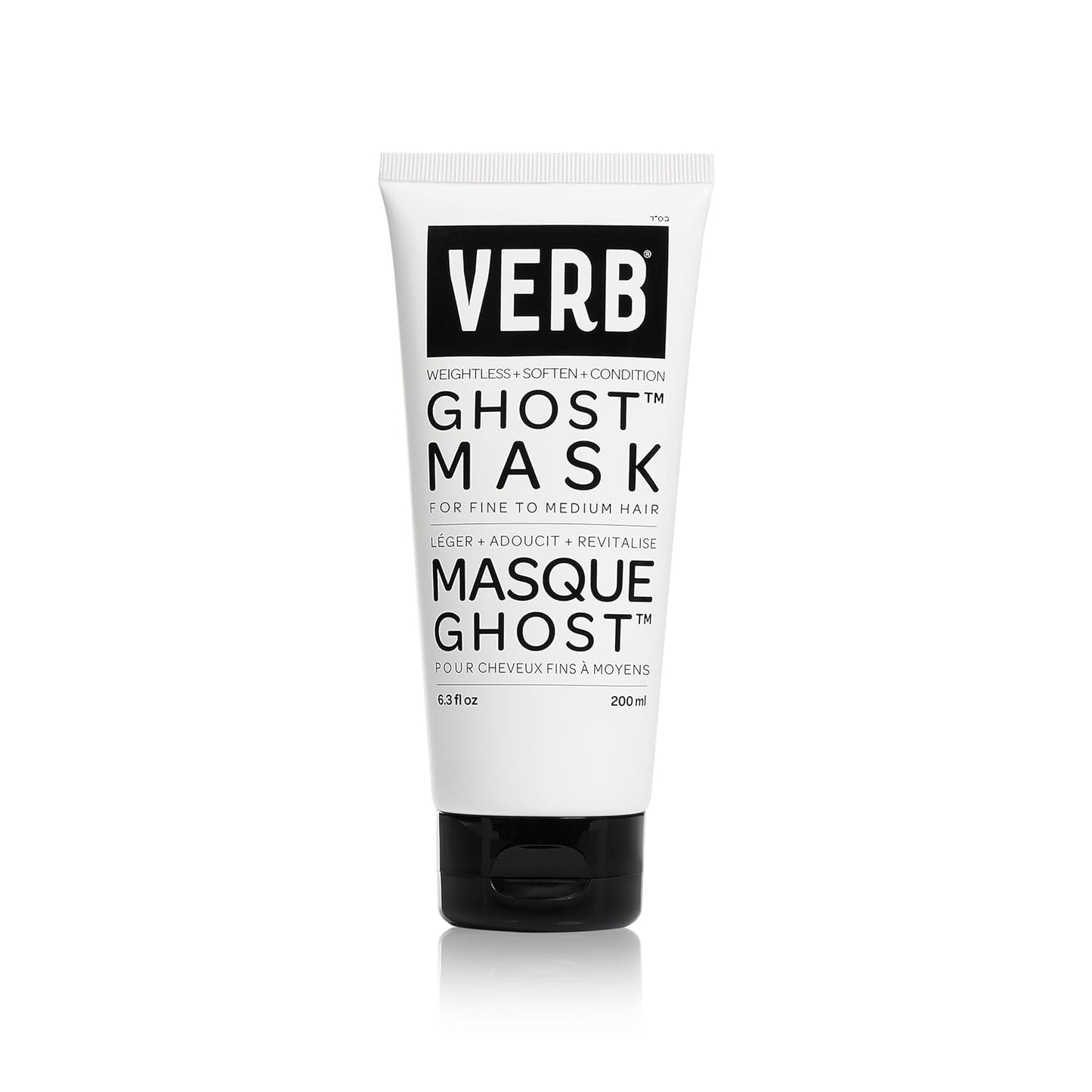 Ghost Hair Mask - Deep Conditioning Treatment with Moringa Oil | 6.3 fl oz - Vegan, No Parabens, Sulfates