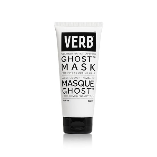 VERB Ghost Hair Mask, 6.3 fl oz - Deep Conditioning Hair Treatment – Infused with Moringa Oil – Defrizzes + Promotes Shine- Vegan, No Parabens or Harmful Sulfates