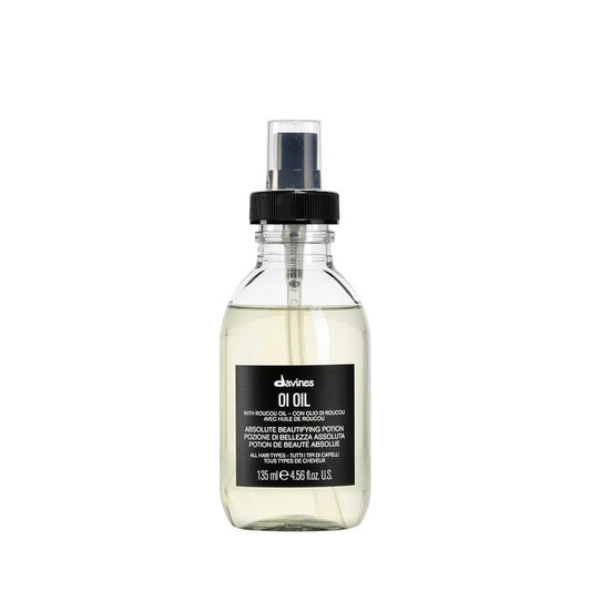 Davines OI Oil - Multi-Function Hair Serum for All Types | Weightless Anti-Frizz & Shine with Roucou Oil