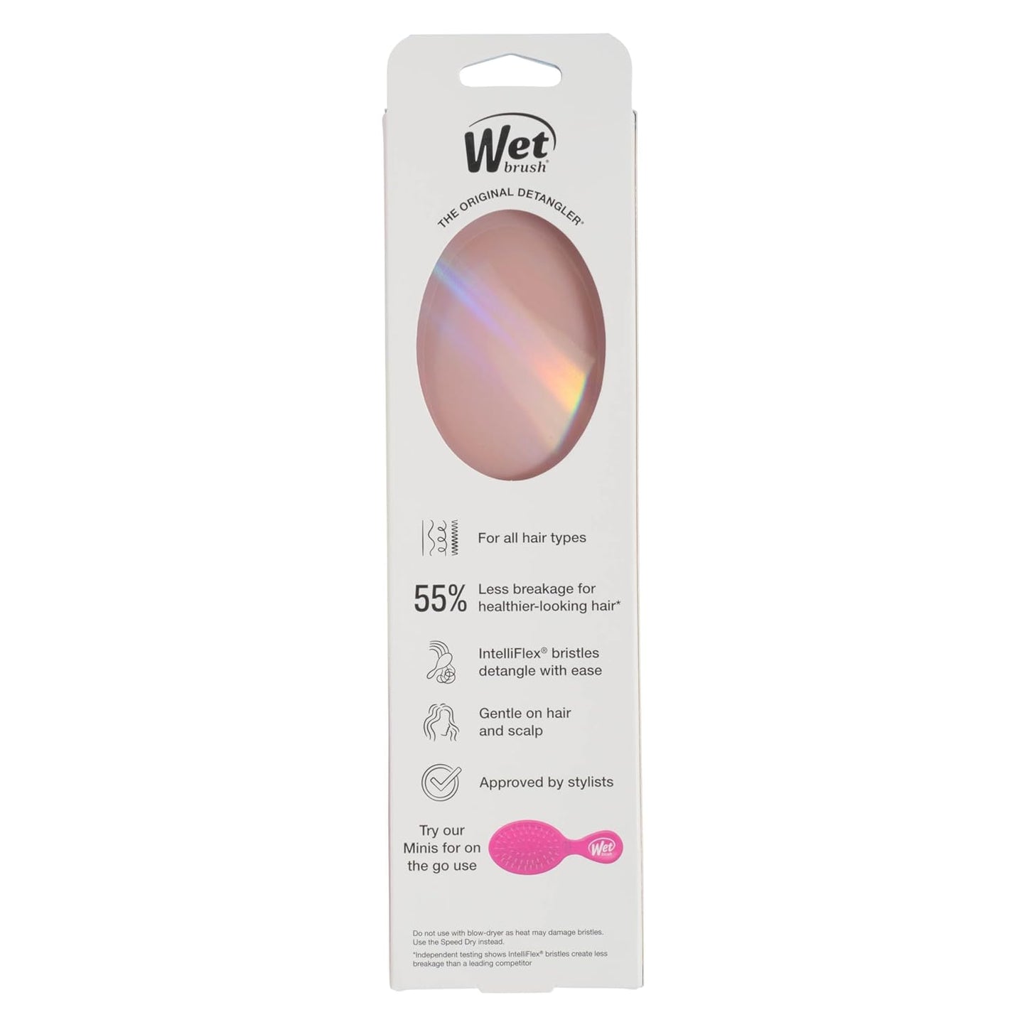 Wet Brush Original Detangler - Ultra-Soft IntelliFlex Bristles for All Hair Types | Limited Edition Bronze