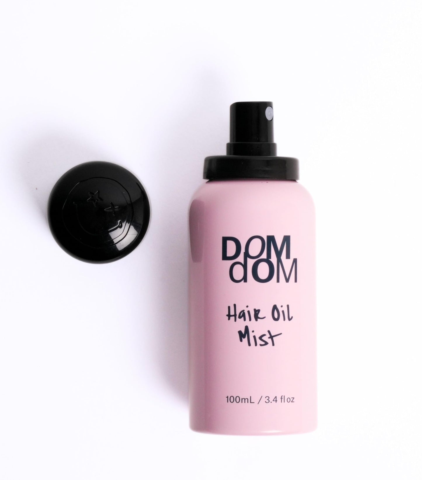 Dom Dom Hair Oil Mist, Hydrating Shine Smoothing, All Hair Types, Emerald Blossom Scent, 3.4 fl oz, Mist