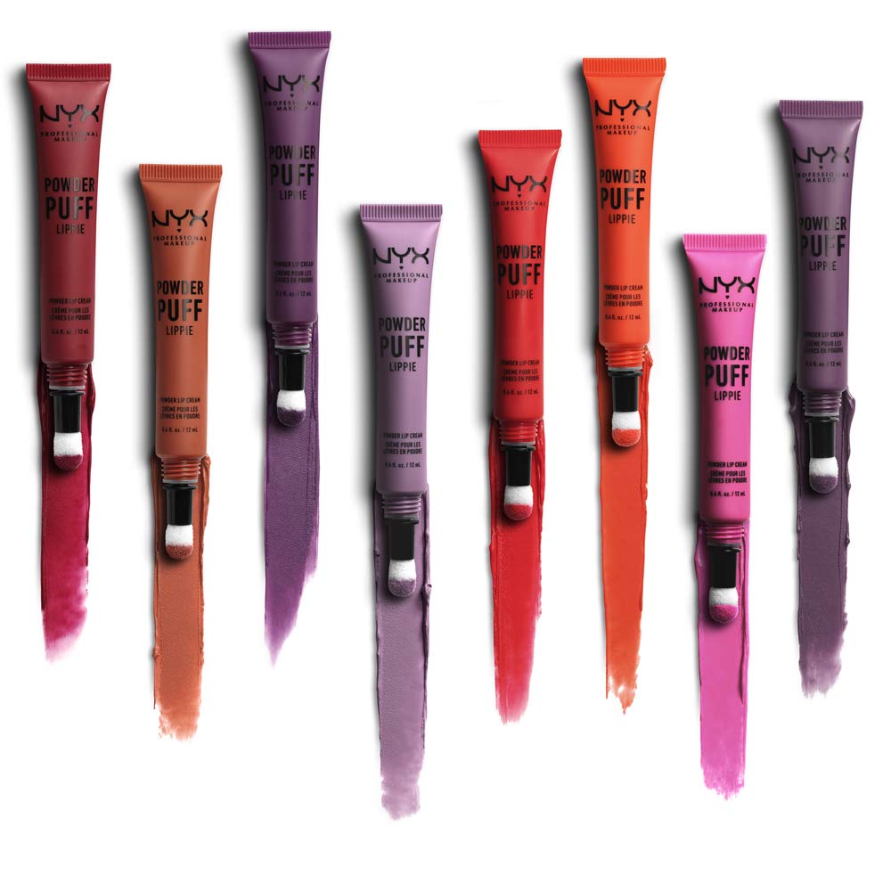 NYX Powder Puff Lippie Lip Cream - Liquid Lipstick in Puppy Love | Warm Medium Peach Shade