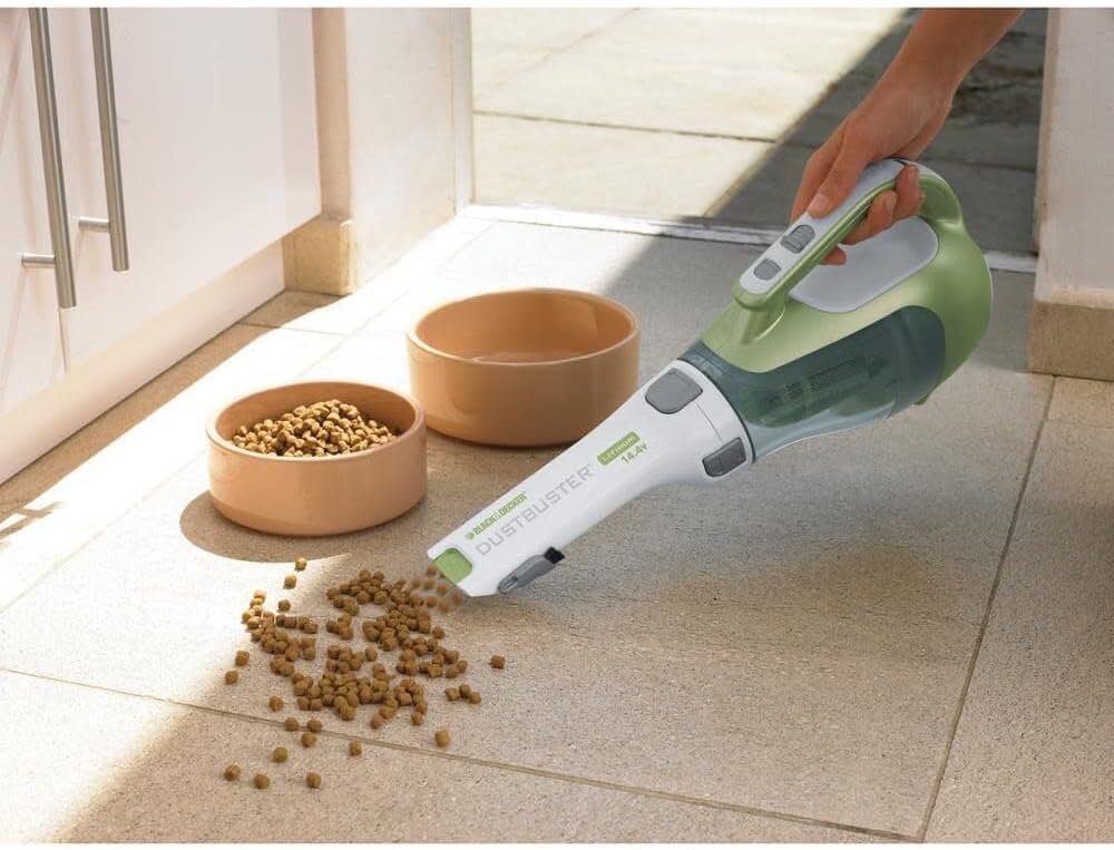 Black+Decker Handheld Vacuum - Cordless AdvancedClean Design | Compact for Home & Car, Includes Crevice Tool & Charging Station