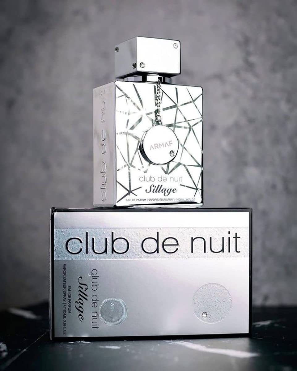 Armaf Club De Nuit Sillage Unisex Eau de Parfum Spray - 3.6 Ounce | Long-Lasting Fragrance
