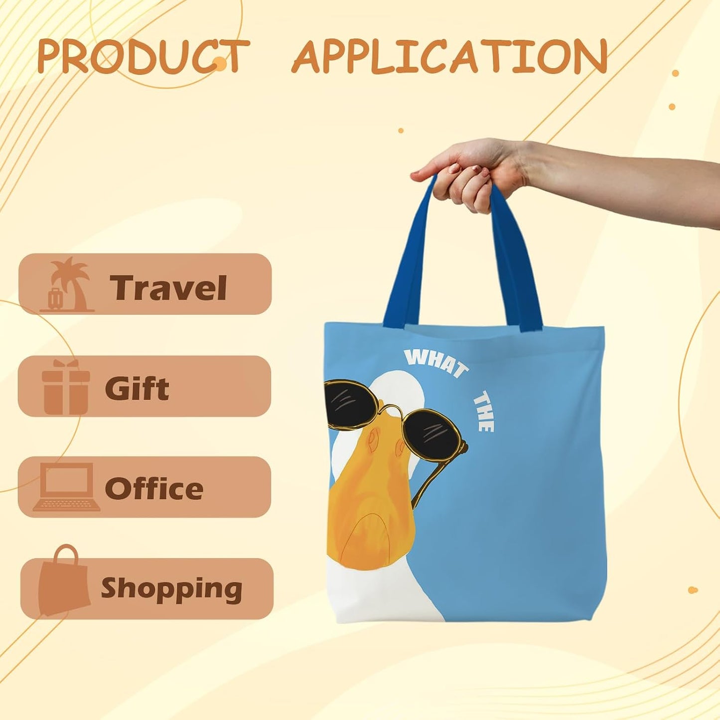 Funny Labrador Retriever Tote Bag - Reusable Shopping Bag for Dog Lovers | Perfect Gift for Labrador Owners