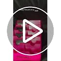 BarberMate Blade Rack for Barbers & Stylists - Pink (Stores 10 Blades)