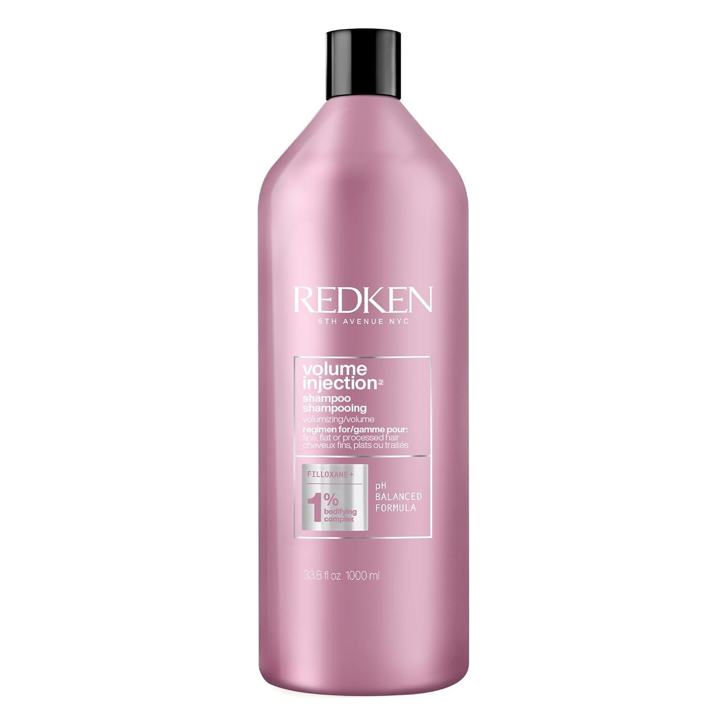 Redken Volume Injection Shampoo - Volumizing Formula for Fine Hair | Adds Lift and Body, Paraben-Free