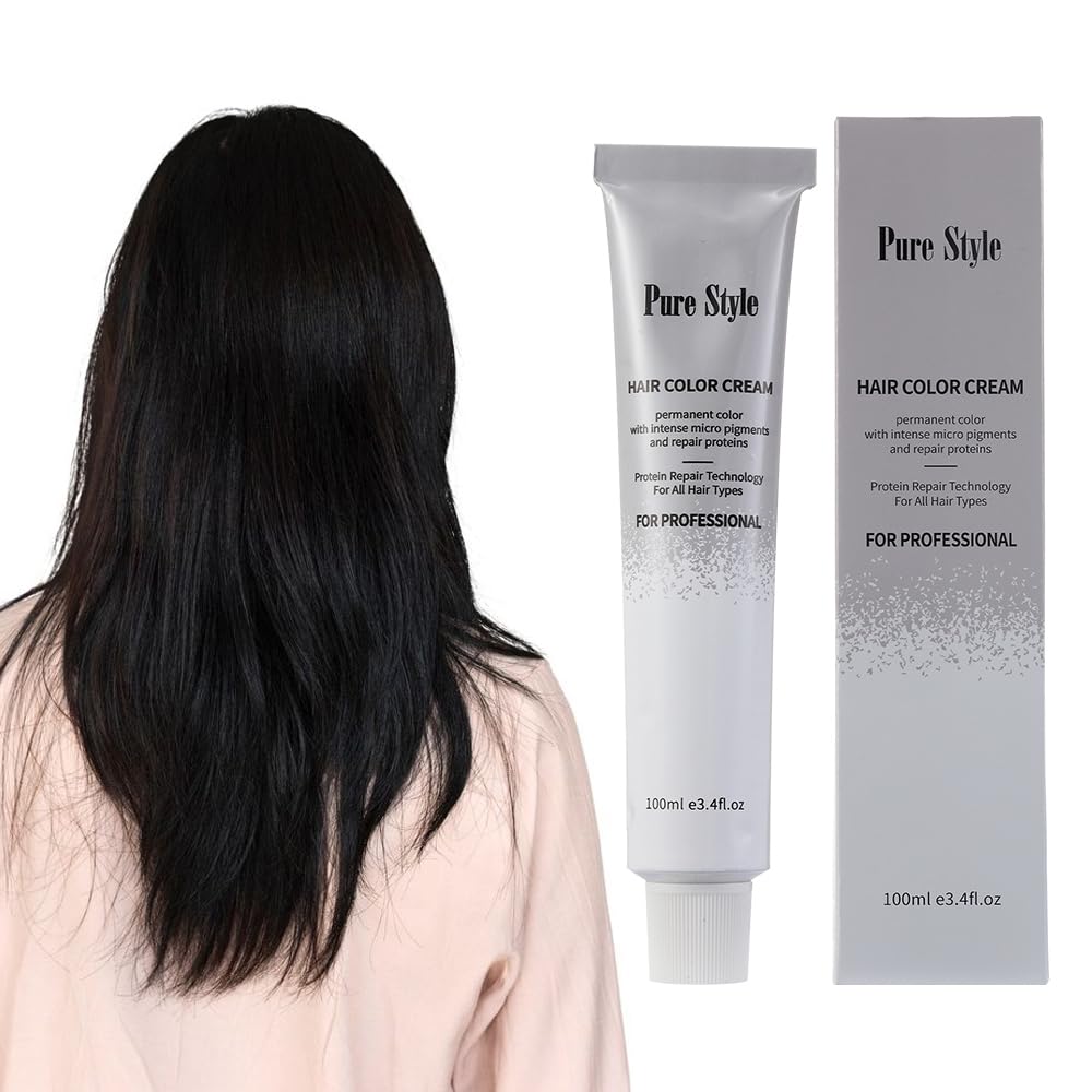 Hair Color Diluter Cream - Ammonia-Low Permanent Dye for At-Home Salon Quality | 3.4 fl oz (100ml) Nourishing Formula