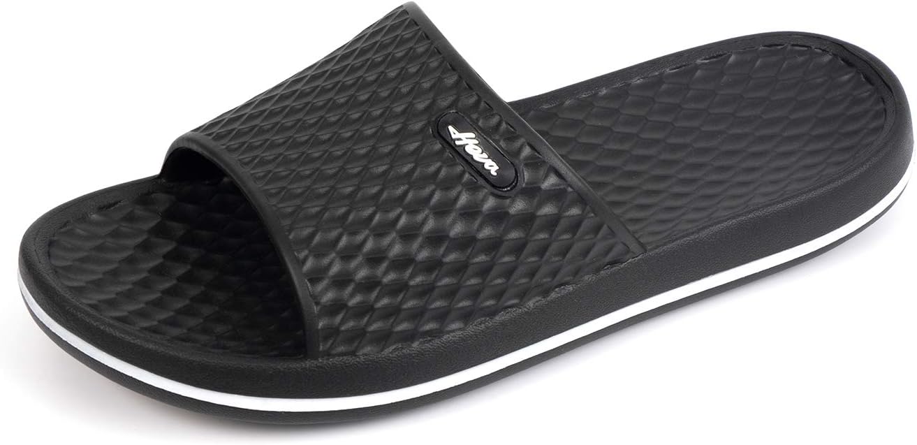 FunkyMonkey Women's Non-Slip Shower Slippers - Indoor & Beach Sandals | Comfortable & Stylish