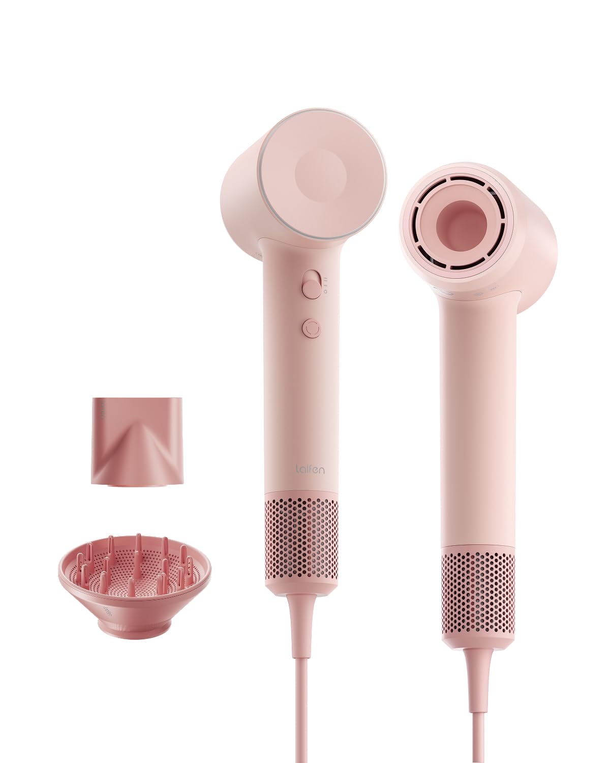 Laifen SE 2 High-Speed Hair Dryer - 200 Million Ionic Technology | Lightweight, Low Noise, Smart Temp Control, Matte White