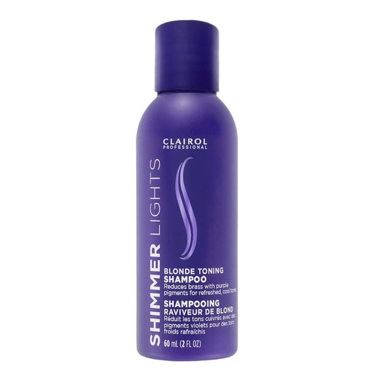 Clairol Professional Shimmer Lights Purple Shampoo - Neutralizes Brass & Yellow Tones | For Blonde, Silver & Gray Hair