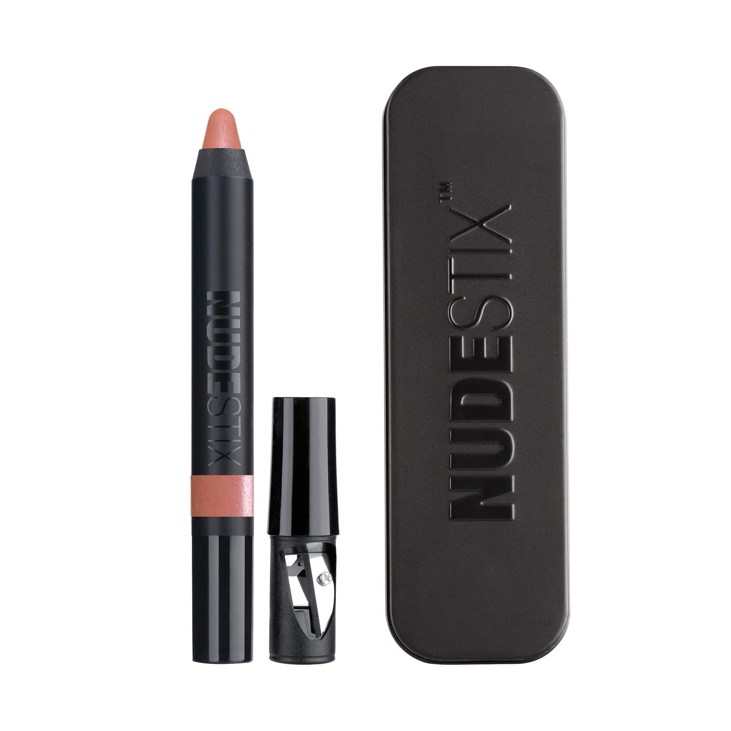 Nudestix Gel Color Lip + Cheek Balm – 2-in-1 Tinted Lip Balm & Gel Blush Stick with Glossy Shine | Hydrating, Preservative-Free, Clean Formula for All Skin Tones, Shade: Send Noodz