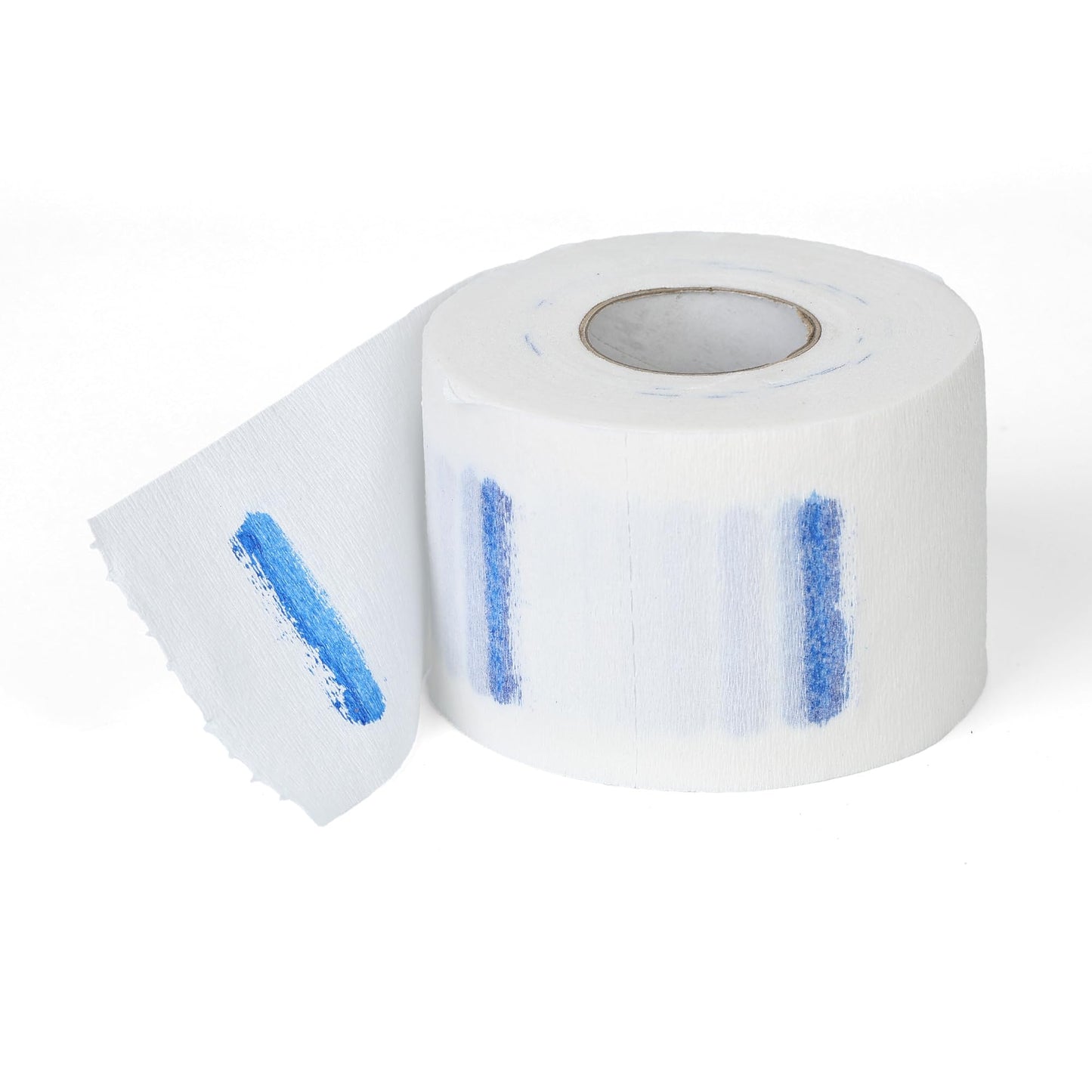 Kalinnee Professional Barber Neck Paper, 5 Rolls with 500 Strips, Disposable Stretchy Paper for Salon Haircut, Waxing, hair coloring Neck Strips (White)