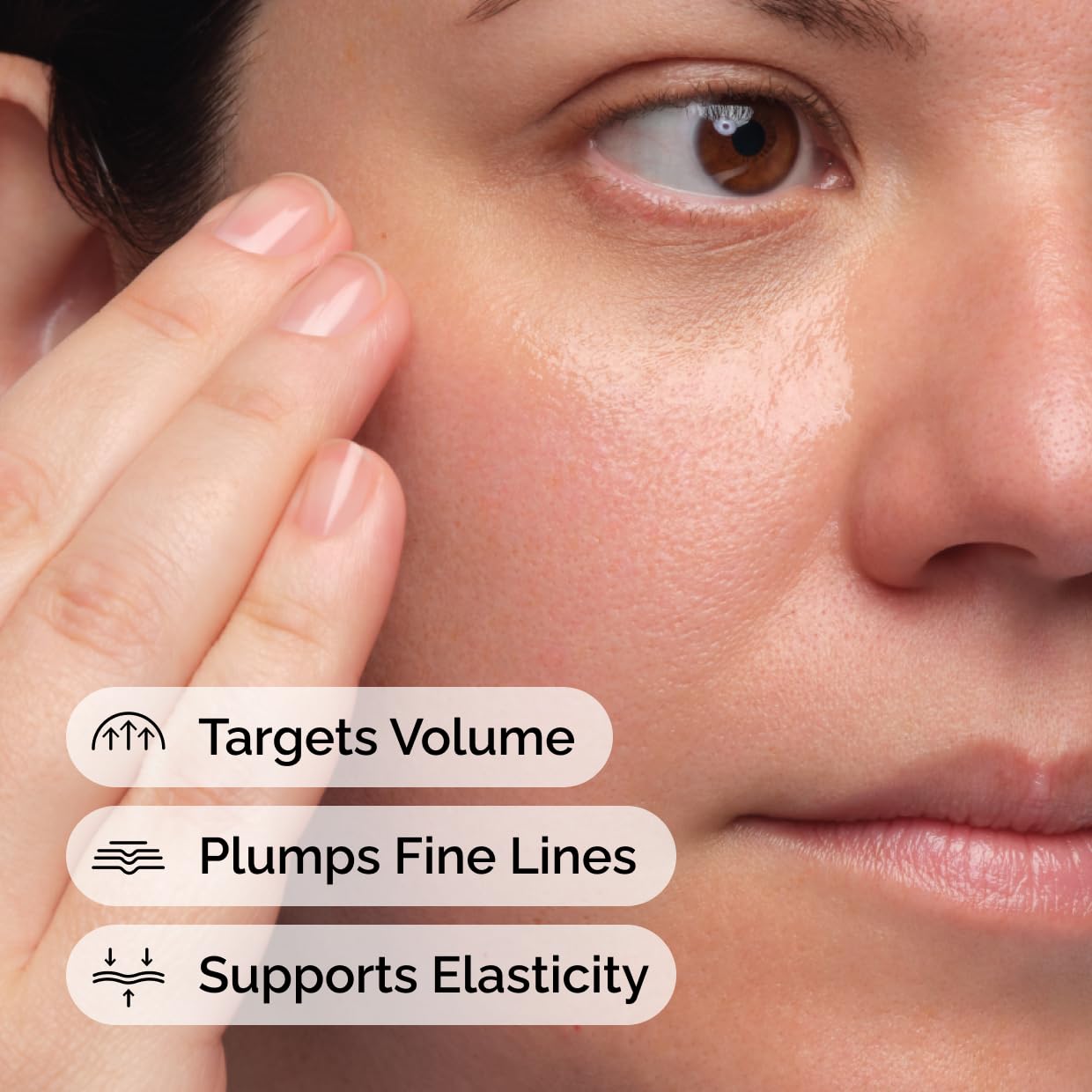 Volufiline 92% + Pal-Isoleucine Plumping Serum - Facial Skincare for Volume Loss | 0.5 Fl Oz