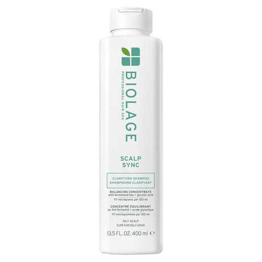 Biolage Scalp Sync Clarifying Shampoo - Deep Cleanse Oily Scalp | Residue & Buildup Remover