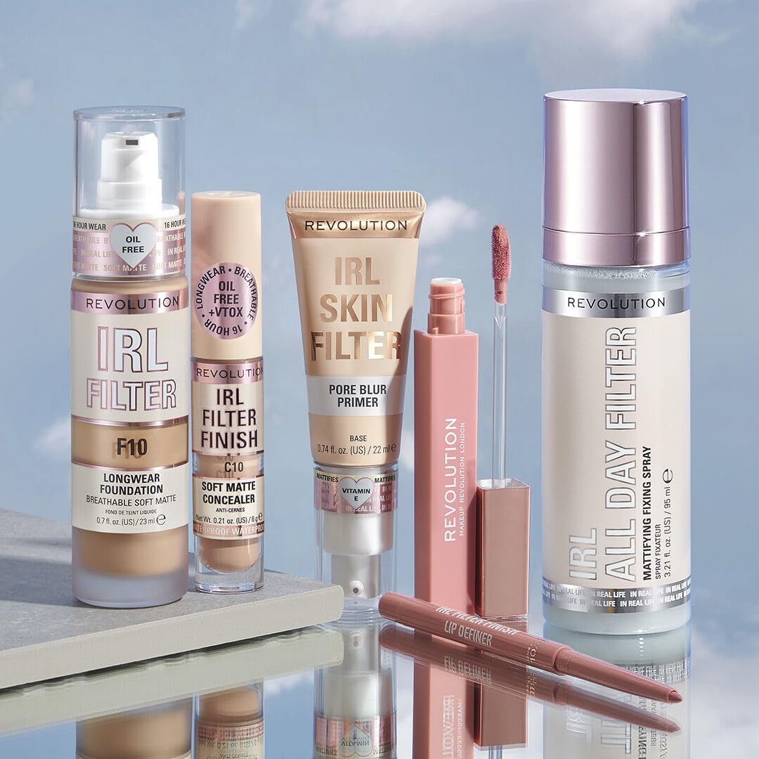 Revolution Concealer - Full Coverage, Oil-Free, Lightweight Formula with Hyaluronic Acid | C6, 0.21 oz