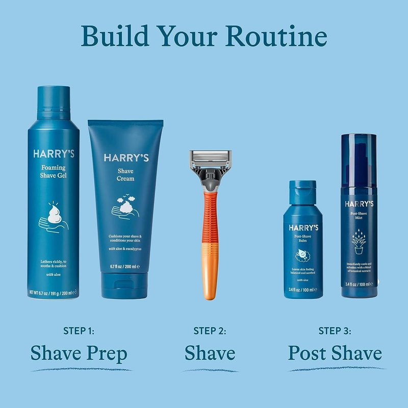 Harry's Razor Blades Refills - Razors for Men - 24 Razors